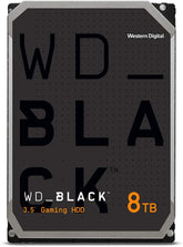 WD BLACK GAMING WD8001FZBX 8TB 3.5" 7200RPM 256MB Cache SATA HDD